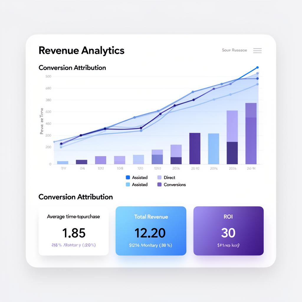 Revenue attribution & ROI tracking