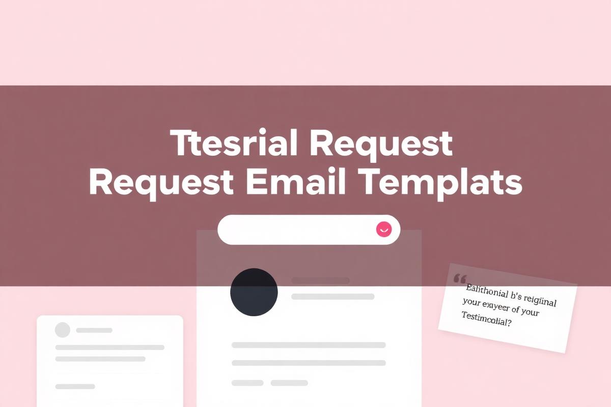 Testimonials: Testimonial Request Email Templates